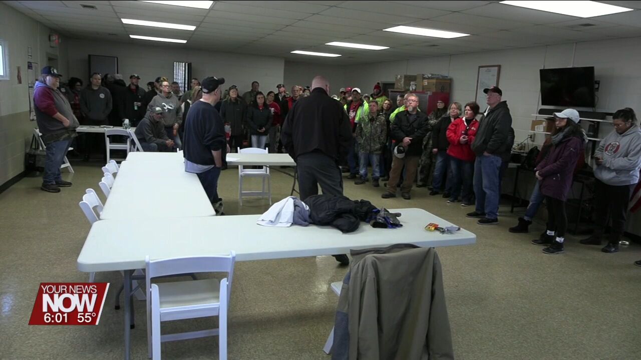 Search party looks for Mike Bolen around McGuffey and Alger Saturday morning